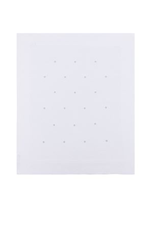 White polka-dot embroidered blanket LITTLE BEAR KIDS | 8102BCOMENTA